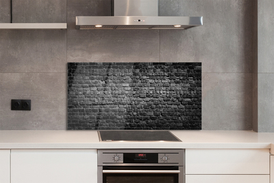 Virtuvės sienos plokštė Vintažinė plytų siena
