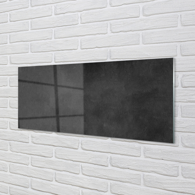 Virtuvės stiklo plokštė Akmens betono siena