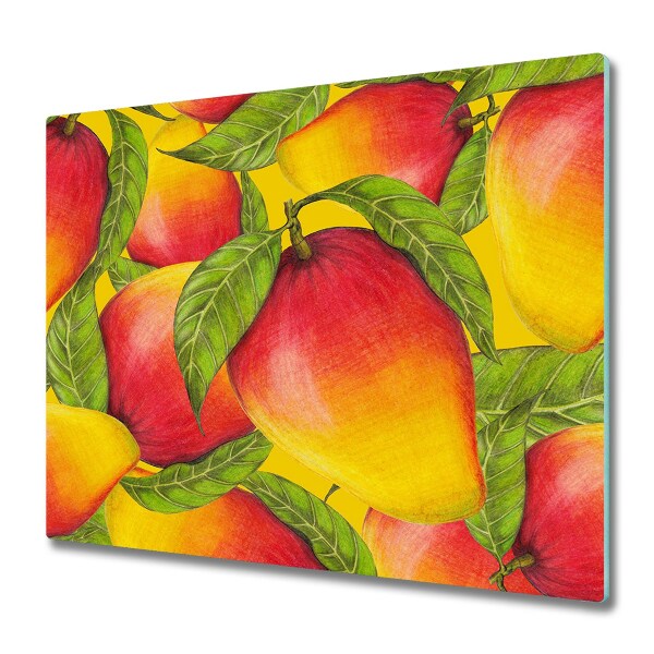 Stiklinė virtuvės lenta Mango