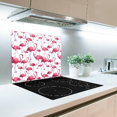 Stiklinė pjaustymo lentelė Flamingas