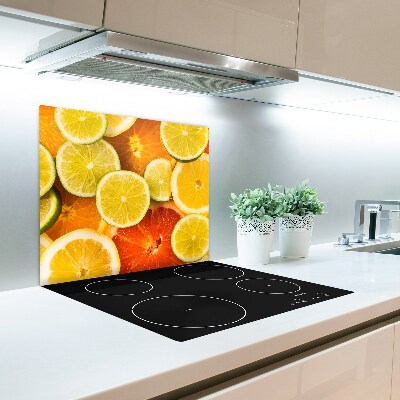 Stiklinė virtuvės lenta Citrusiniai vaisiai