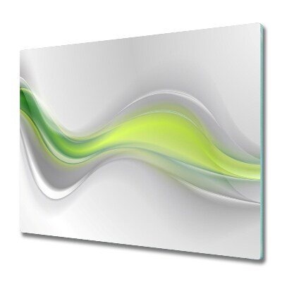 Stiklinė pjaustymo lentelė Bangų abstrakcija