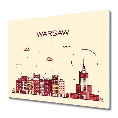Stiklinė pjaustymo lentelė Varšuvos Lenkija