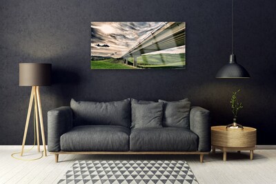 Akrilo stiklo paveikslas Greitkelio tilto slėnis