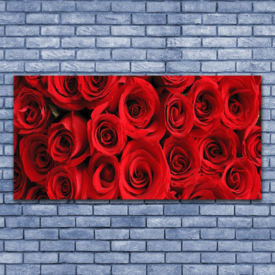 Akriliniai paveikslas Rožės Gėlės