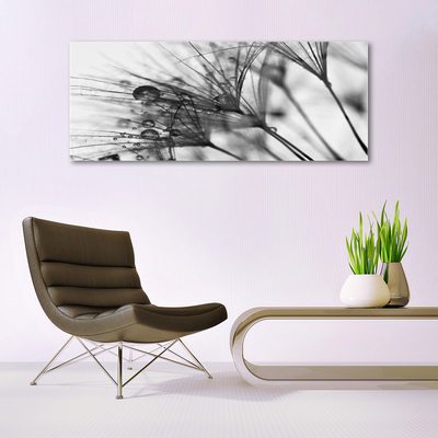 Akriliniai paveikslas Abstrakti augalų grafika