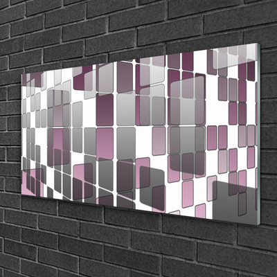 Paveikslas ant akrilinio stiklo Abstrakti grafika