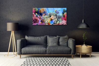 Akriliniai paveikslas Koralinio rifo gamta