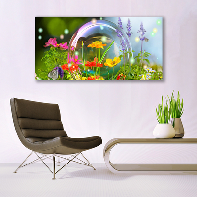 Akrilo stiklo paveikslas Gėlės Augalų Gamta
