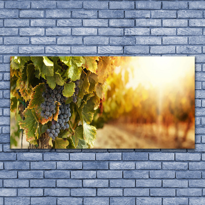Akriliniai paveikslas Vynuogių lapai Virtuvė