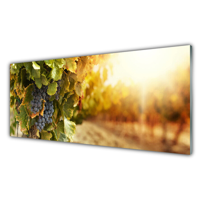 Akriliniai paveikslas Vynuogių lapai Virtuvė