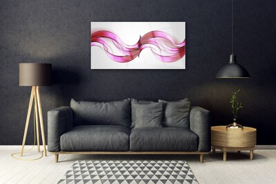 Paveikslas ant akrilinio stiklo Abstract Waves Menas Menas