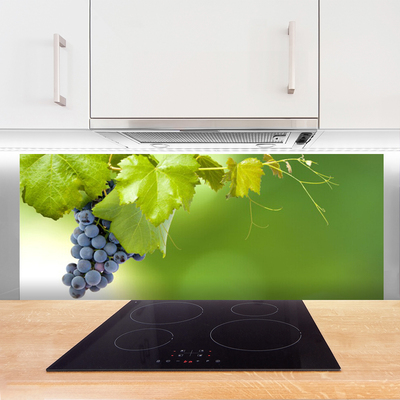 Virtuvės sienos plokštė Vynuogių lapai Virtuvė