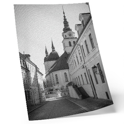 Sieninis plakatas Istoriniai pastatai, elegancija, architektūrinės detalės