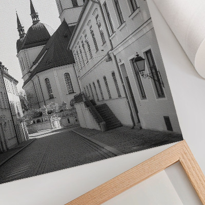Sieninis plakatas Istoriniai pastatai, elegancija, architektūrinės detalės