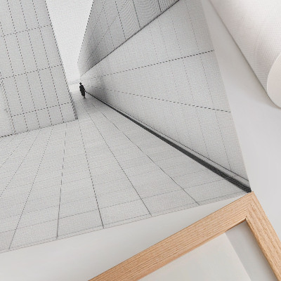 Plakatas Minimalistinė geometrinė architektūra
