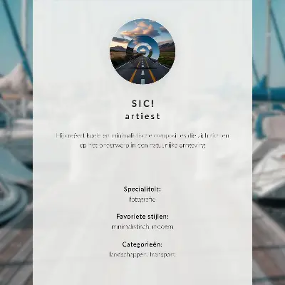 Plakatas su snieguotų kalnų ežero ir motorinių valčių dinamika