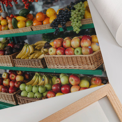 Plakatas svetainei Spalvingi vaisiai, tradicijų aromatas, gamtos atmosfera