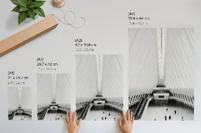 Plakatas svetainei Interjero modernios linijos, dinamiška kompozicija, minimalizmas