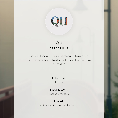 Plakatas svetainei Rūko tilto žibintai harmonija švelnumas