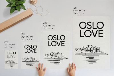 Plakatas Juodai baltas kontrastingas šiuolaikinės architektūros tekstas