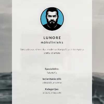 Sieninis plakatas laivas jūroje minimalizmo ir didybės harmonija