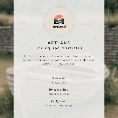 Dekoratyvinis plakatas Baidarių plaukiojimas ramioje pastelinių spalvų jūroje