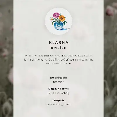 Plakatas pastelinės gėlės, atspindinčios eleganciją, harmoniją ir jausmingumą