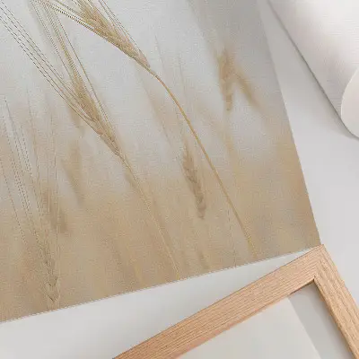 Plakatas minimalistinė grūdų burbuolių elegancija