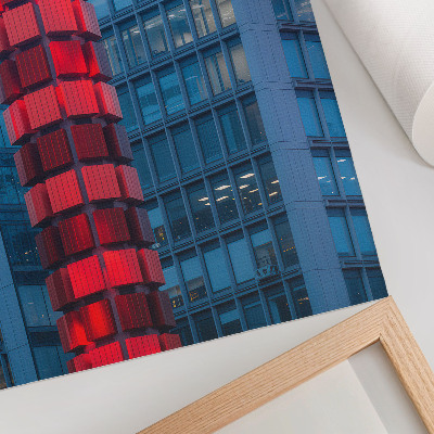 Dekoratyvinis plakatas Moderni architektūra, miesto atmosfera, erdvumas