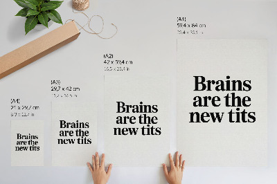 Plakatas Kontrastingas tipografijos motyvas su įkvepiančia žinute