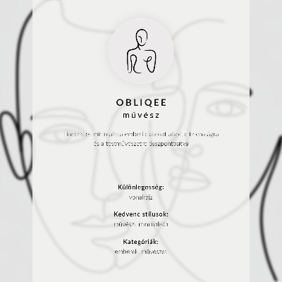 Plakatas svetainei Subtilios formos, linijos, elegancija, harmonija