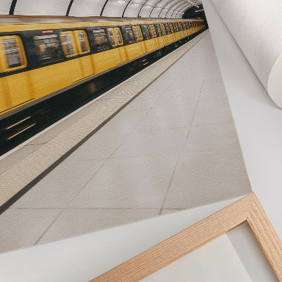 Plakatas svetainei Modernus metro, sklandžios linijos, dinamiškumas
