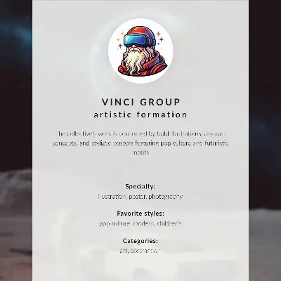 Plakatas astronautas mėnulyje su automobiliu, žeme ir žvaigždėmis