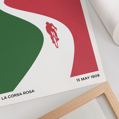 Plakatas Kontrastingos spalvos, dinamiškas minimalistinis stilius