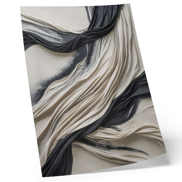 Plakatas Lengvai krintantis audinys spinduliuoja modernia elegancija
