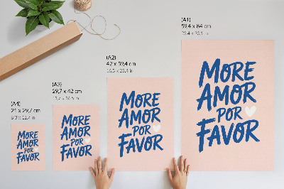 Plakatas svetainei Išraiškingos širdies raidės pasteliniame fone
