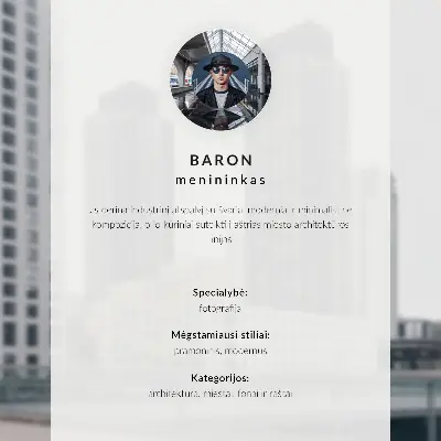 Dekoratyvinis plakatas modernių plytų fasado atspindžių kompozicija