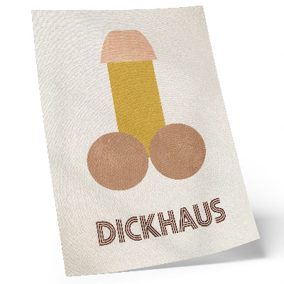 Plakatas svetainei Dickhaus Bauhaus stiliaus grafika