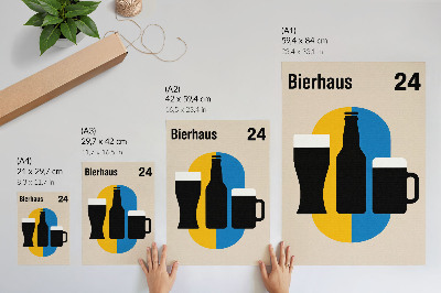 Plakatas svetainei Kontrastingos spalvos ir geometrinės formos
