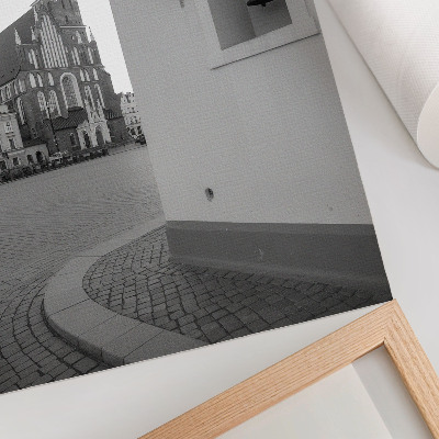 Plakatas svetainei Juoda ir balta architektūra, elegancija, simetrija