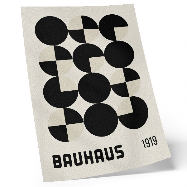 Dekoratyvinis plakatas Geometrinių formų harmonija modernumas minimalizmas