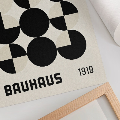 Dekoratyvinis plakatas Geometrinių formų harmonija modernumas minimalizmas