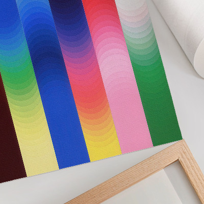 Plakatas svetainei Spalvingos toninės juostelės moderniu stiliumi