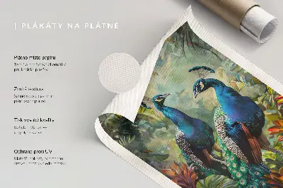 Sieninis plakatas japoniška šventykla su medžiais ir kalnais pastelinėmis spalvomis