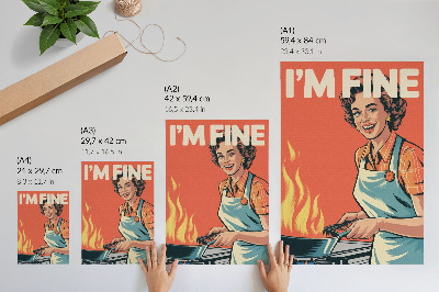 Sieninis plakatas Pop meno stilius, spalvingi akcentai, dinamiška kompozicija