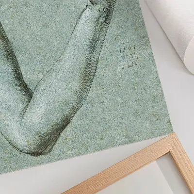 Plakatas „Ievos ranka“, Albrechtas Diureris 1507 metų reprodukcija