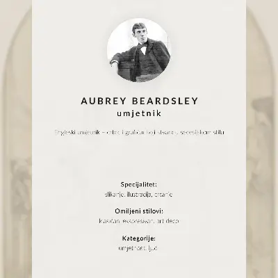 Sieninis plakatas Aubrey Beardsley „The Herald's“ tyrimas pagal Aristofano „Lysistratą“