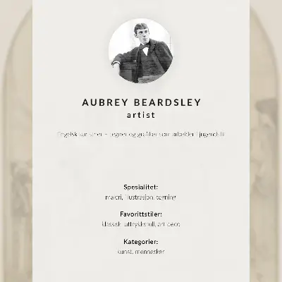Sieninis plakatas Aubrey Beardsley „The Herald's“ tyrimas pagal Aristofano „Lysistratą“