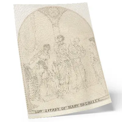 Plakatas svetainei su Aubrey Vincent Beardsley kūriniu „Marijos Magdalietės litanija“